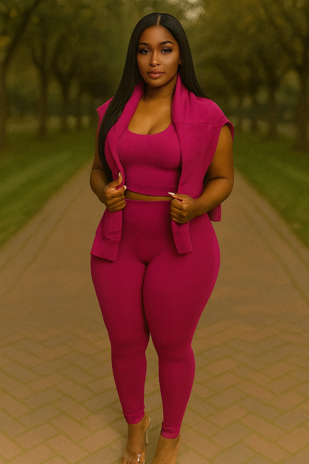 3 pc Cycle Set Magenta