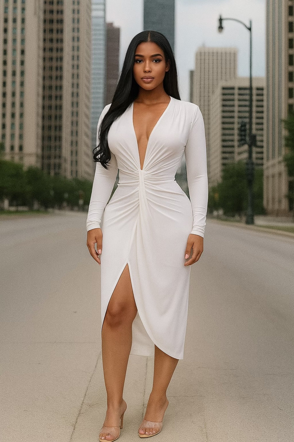 Aphrodite Dress White