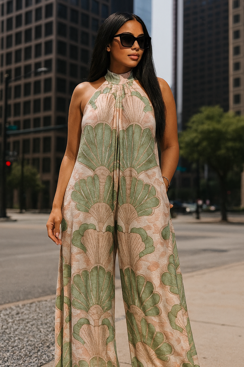 Valley Jumpsuit Sage