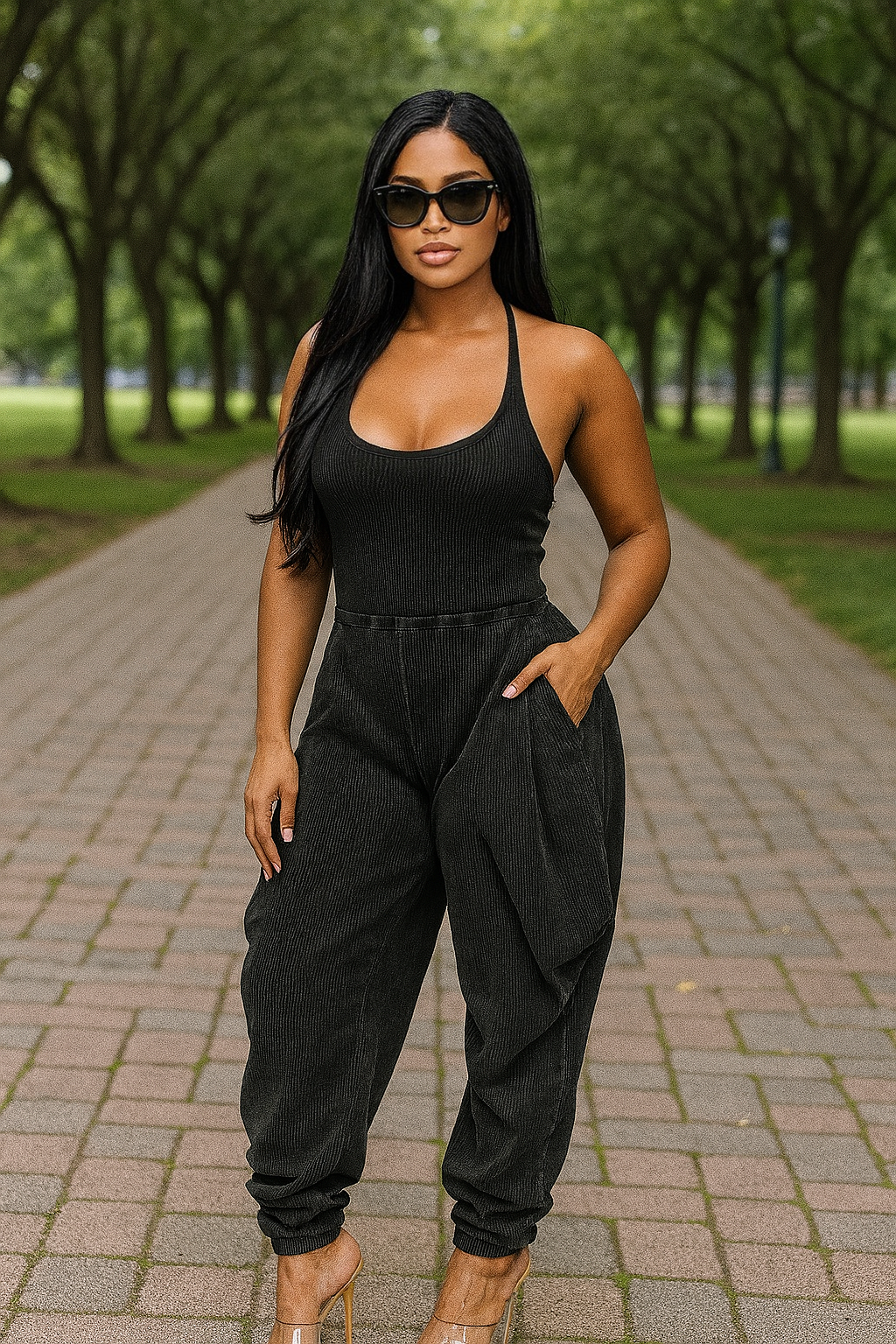 
                  
                    Harem Mineral Jumpsuit
                  
                