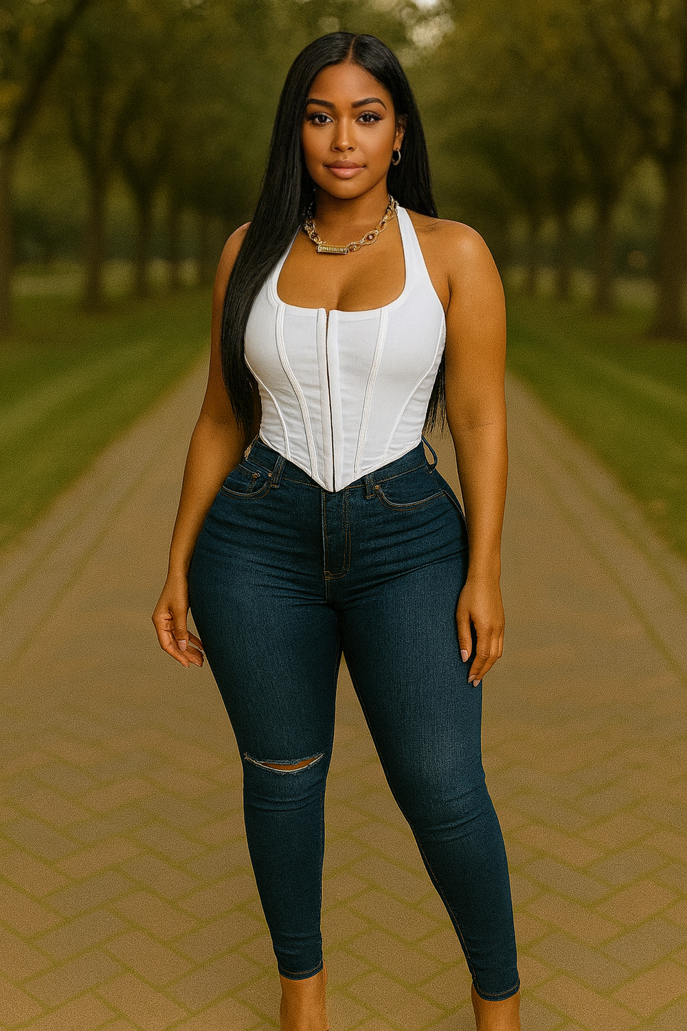 Signature High Waist Denim