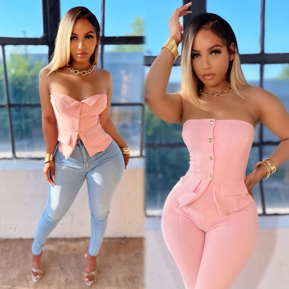 Manhattan Top Pink
