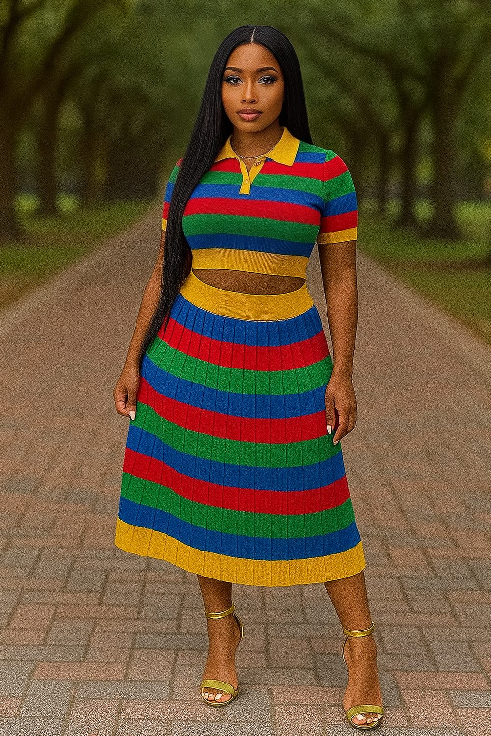 Vintage Knit Set