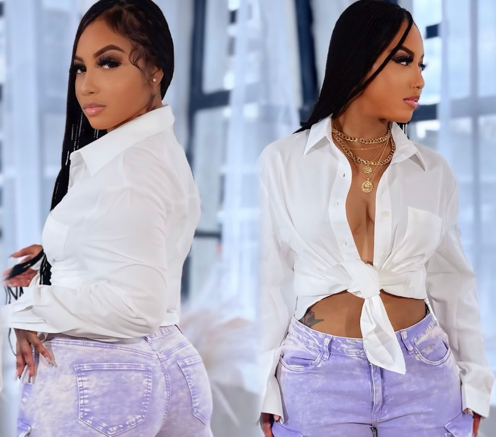 Boyfriend Shirt White