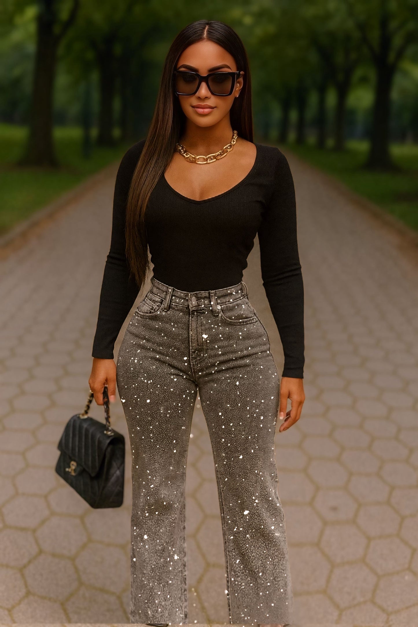 
                  
                    Diamond Dust Jeans
                  
                