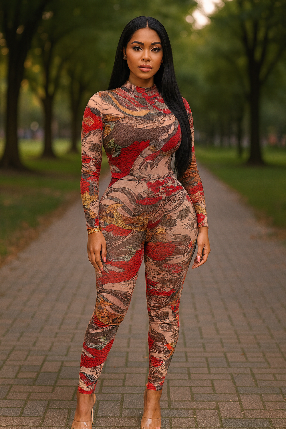 Oriental Jumpsuit
