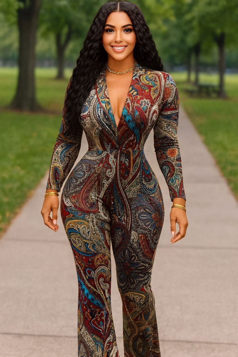 Berlin Jumpsuit Wine