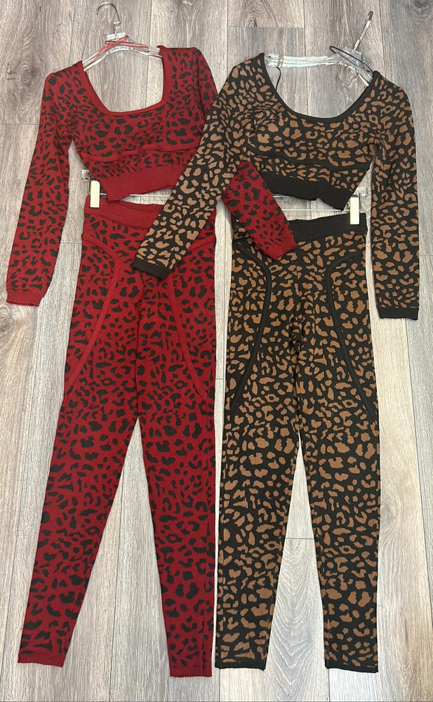 
                  
                    Cheetah Knit Set
                  
                