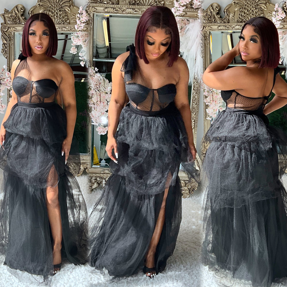 Fairy Tulle Dress Black Sugar Popped Fairy Tulle Dress Black Sugar Popped