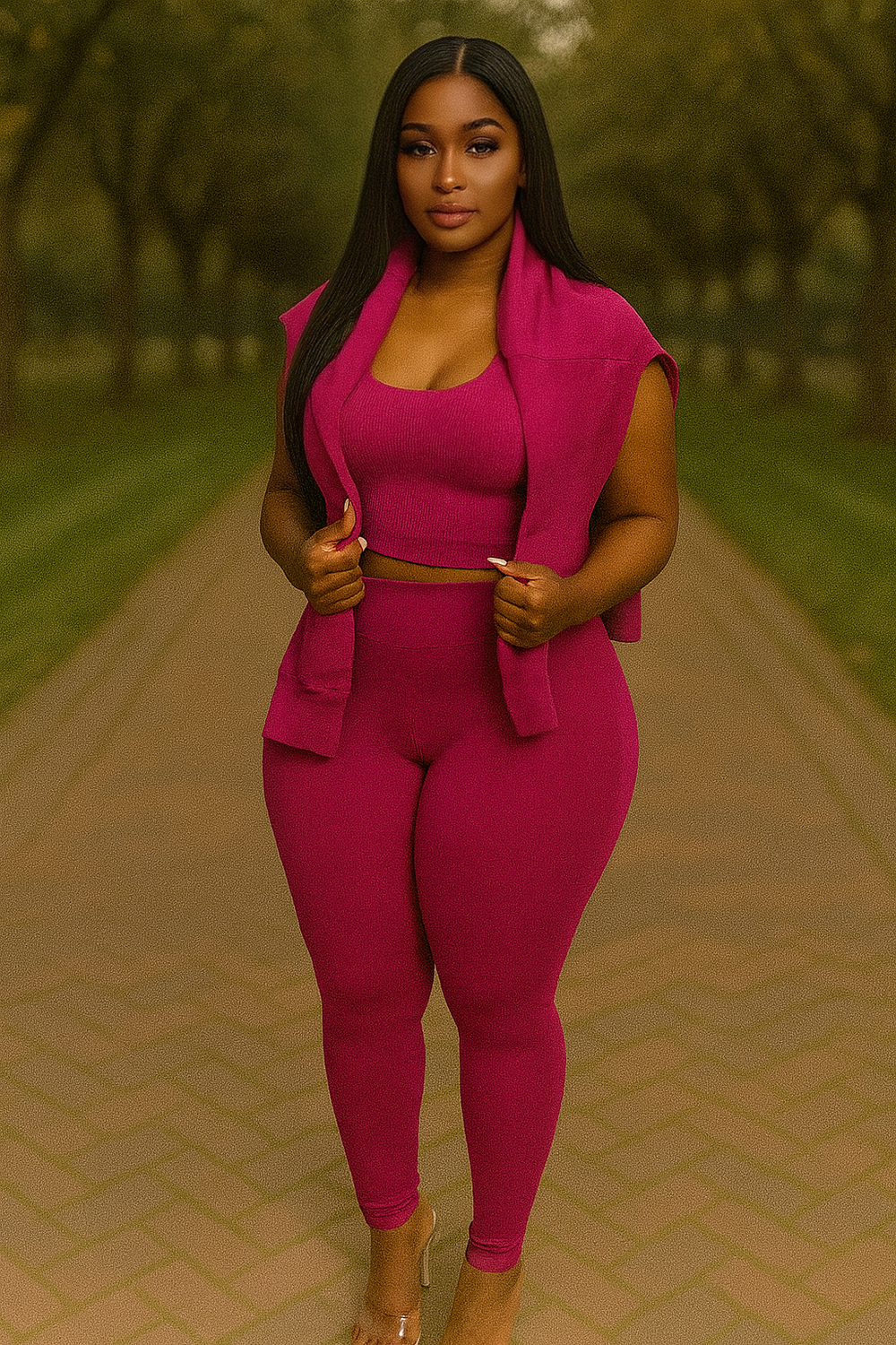 3 pc Cycle Set Magenta