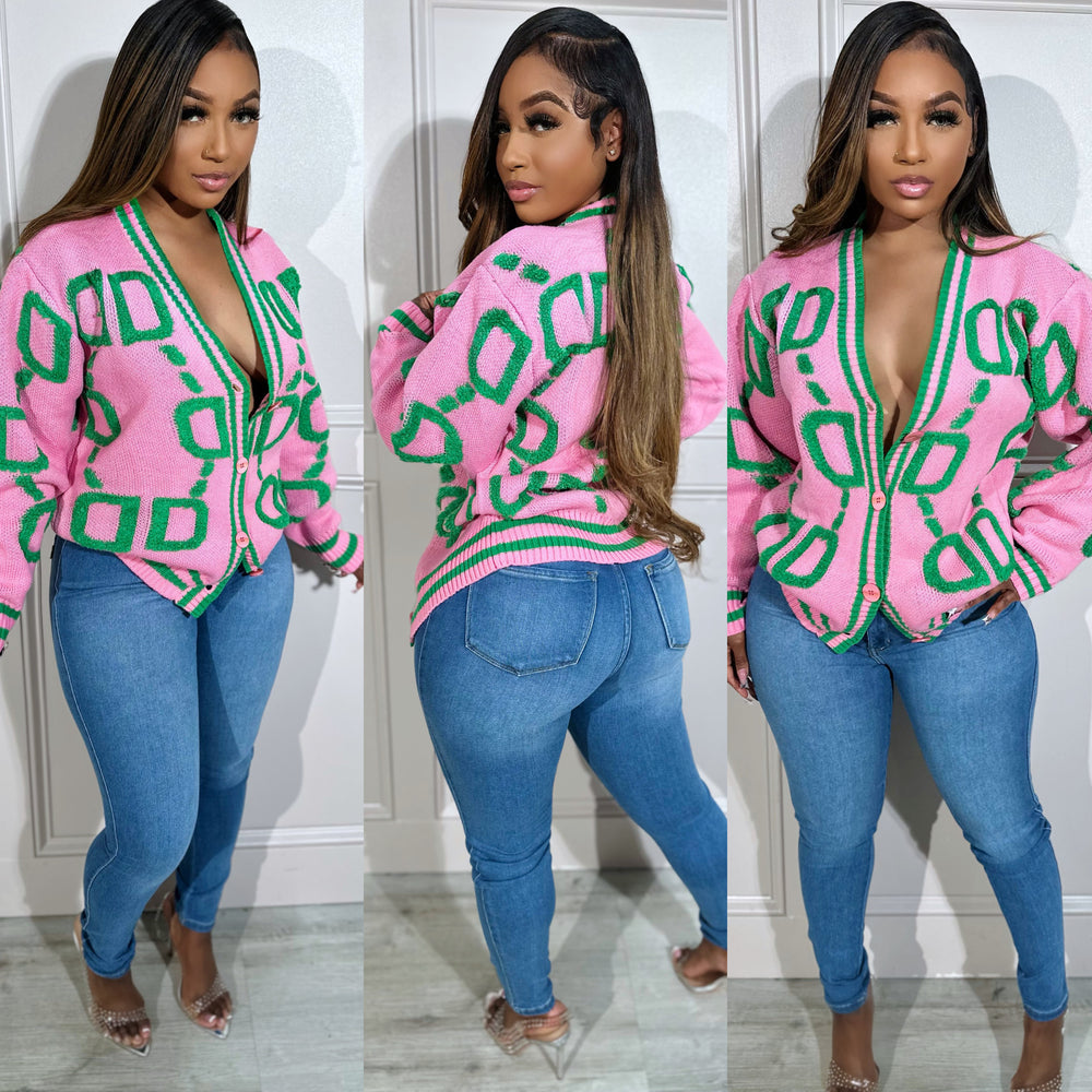 Zen Cardigan Pink