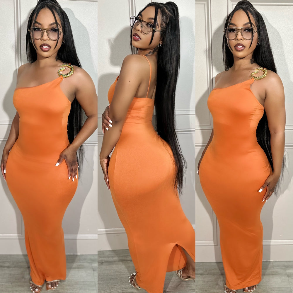 Odyssey Dress Orange
