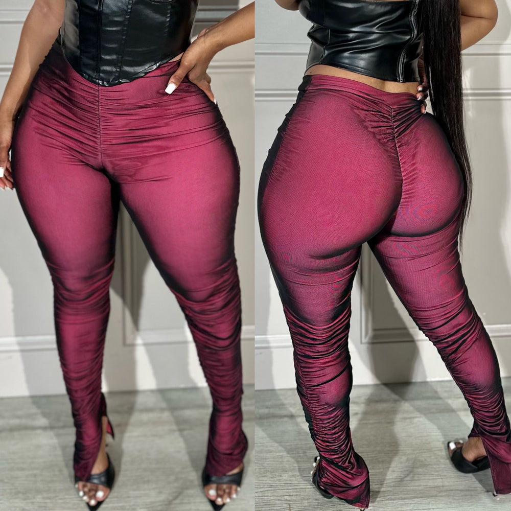 
                  
                    Double Ruched Leggings
                  
                