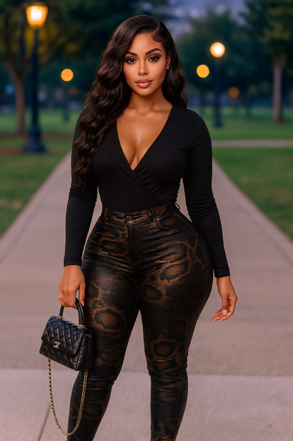 Anaconda High Waist Pants