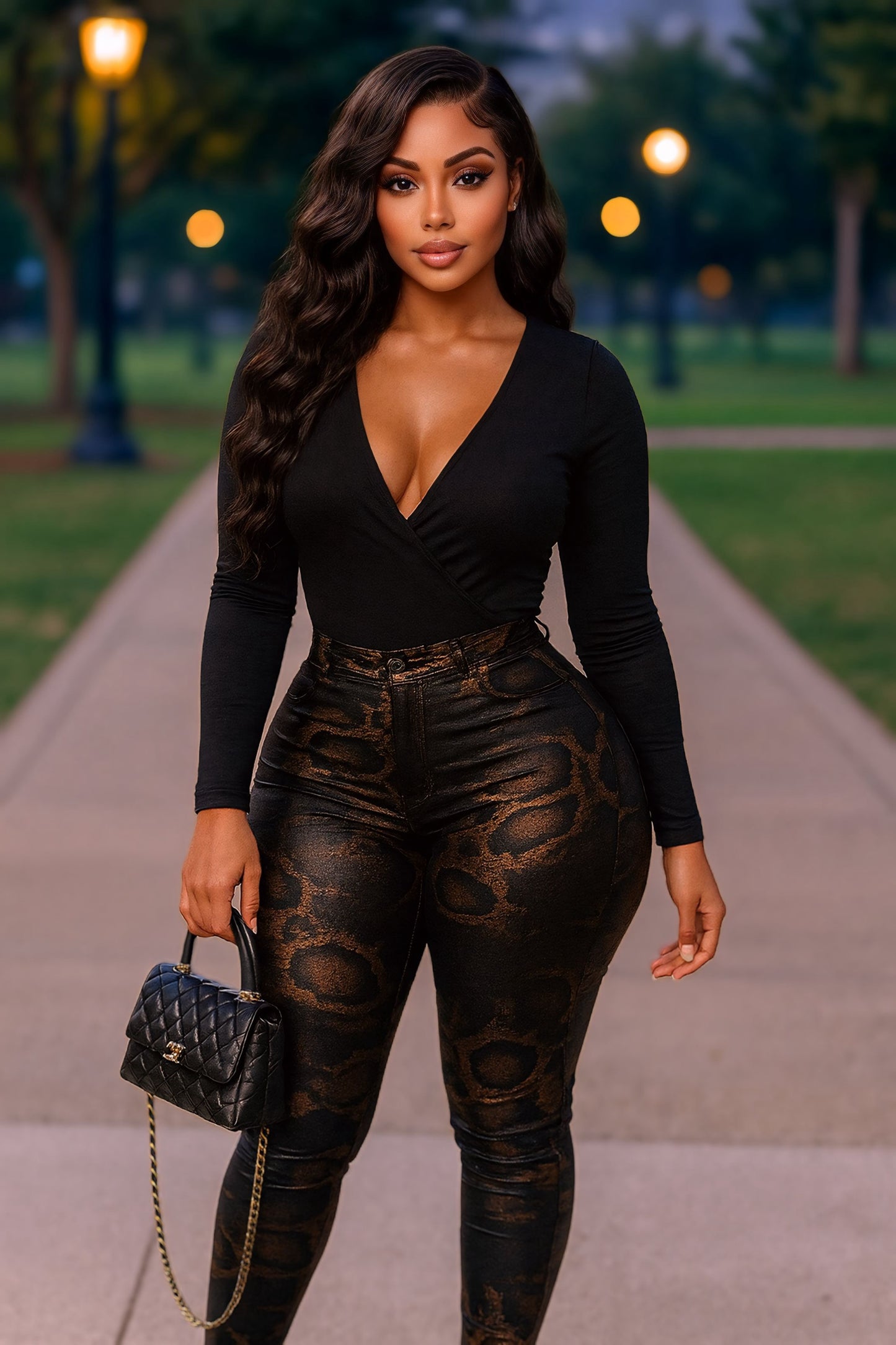 Anaconda High Waist Pants