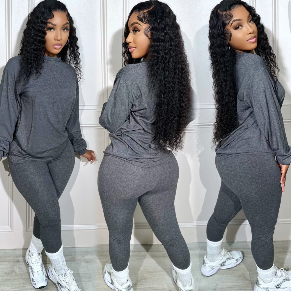 Pretty Vibes Set Grey