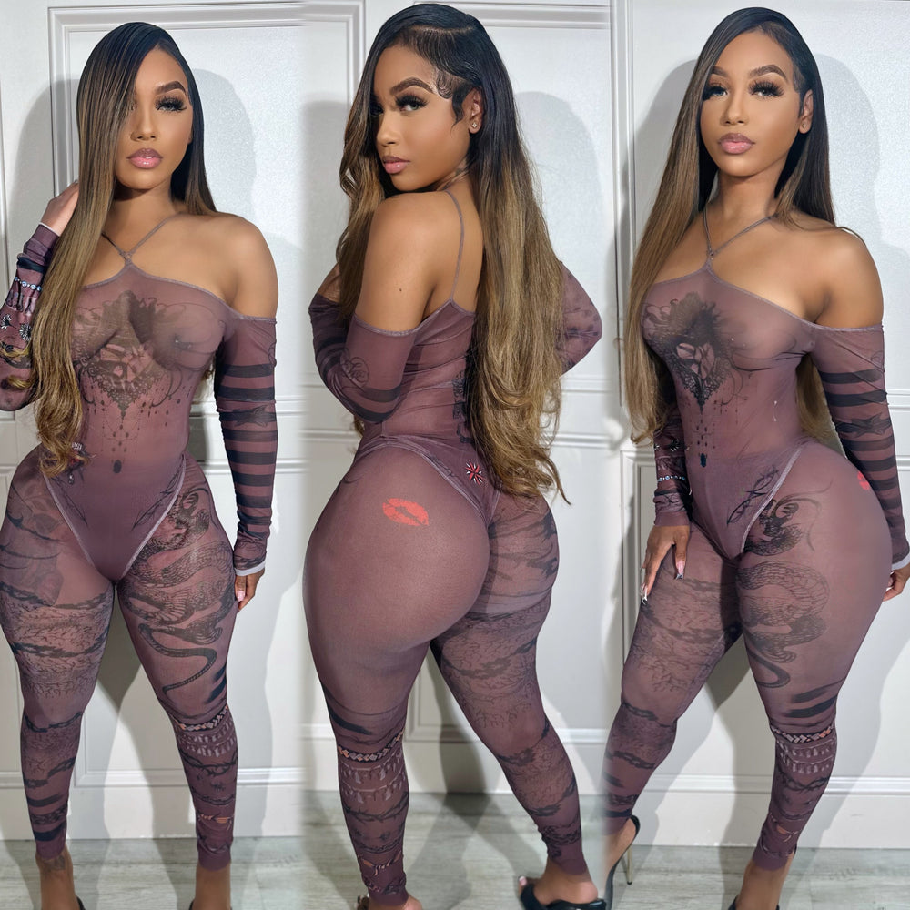 Forbidden Bodysuit Set