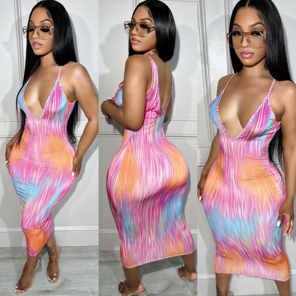 Sunset Summer Dress
