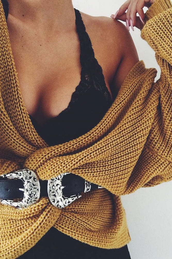 
                  
                    Wrap Sweater Mustard
                  
                