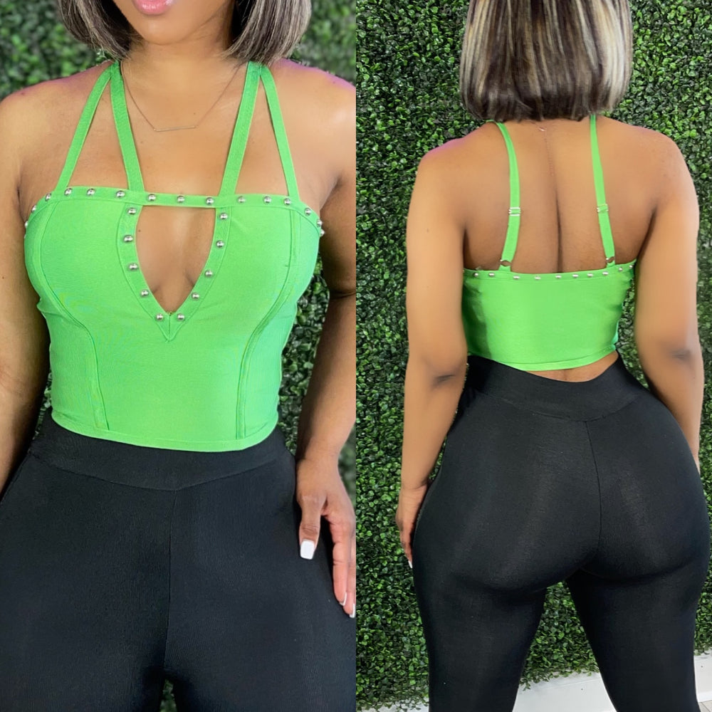 Studded Bandage Top