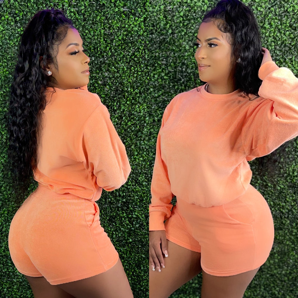 Terry Tennis Set Orange