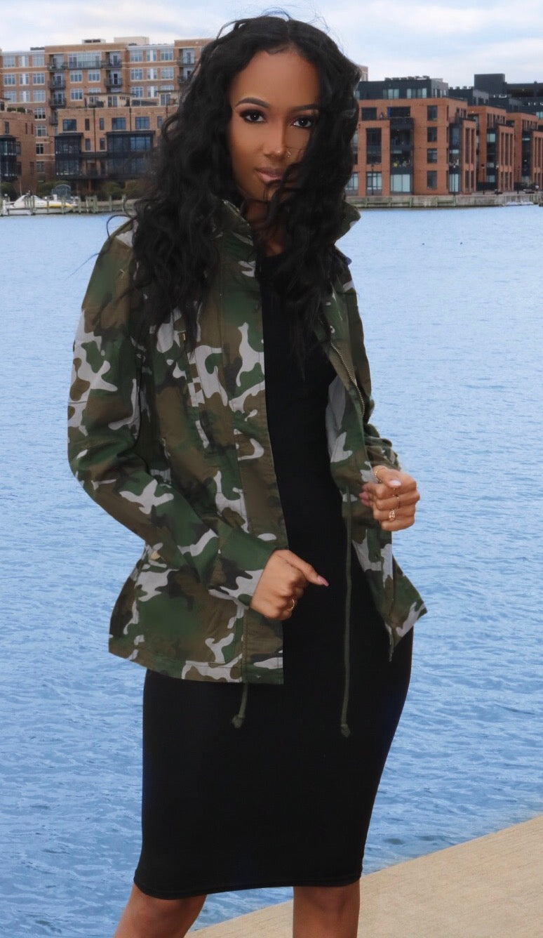 
                  
                    First in Command Cargo Jacket Camo
                  
                