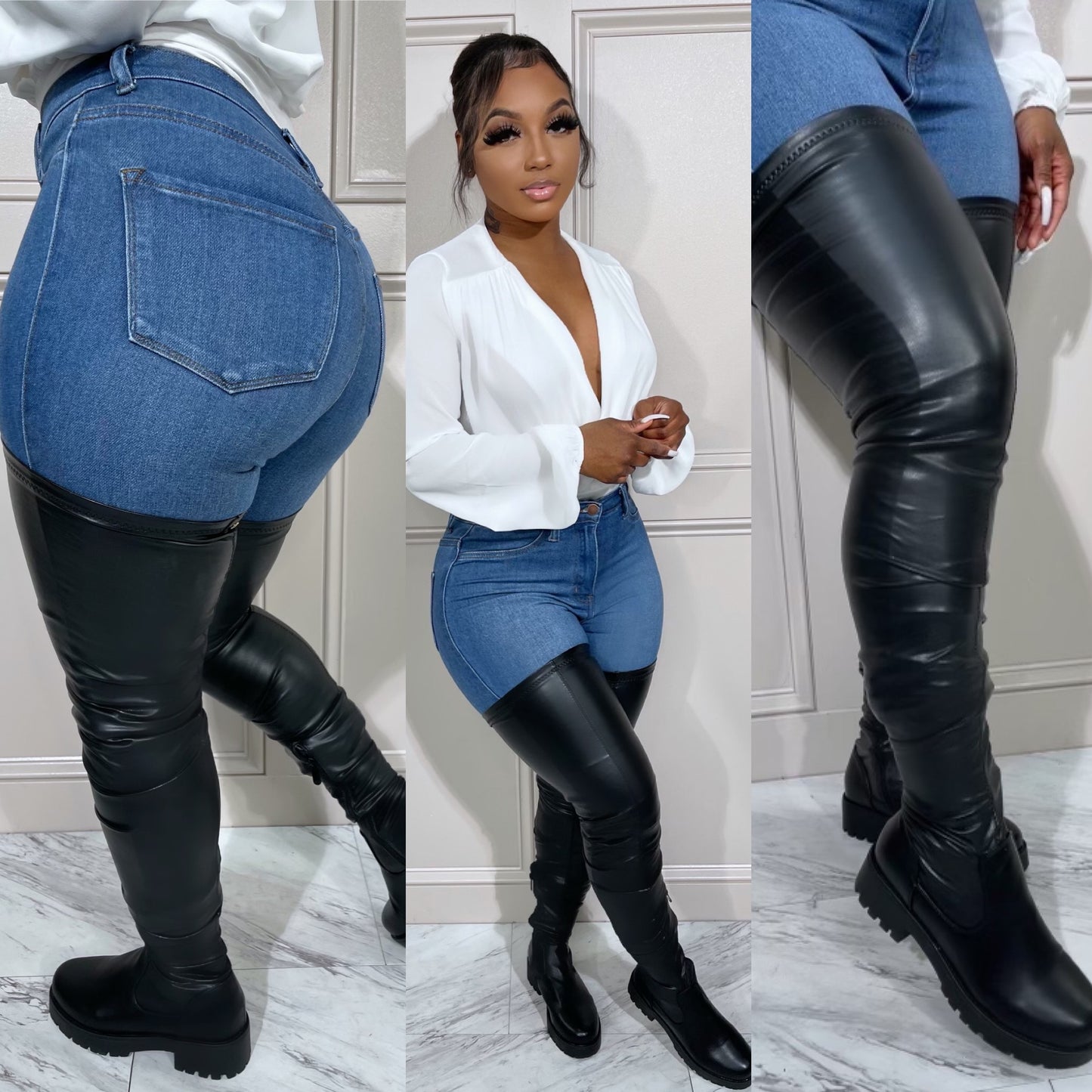 
                  
                    Soho Thigh High Boots
                  
                