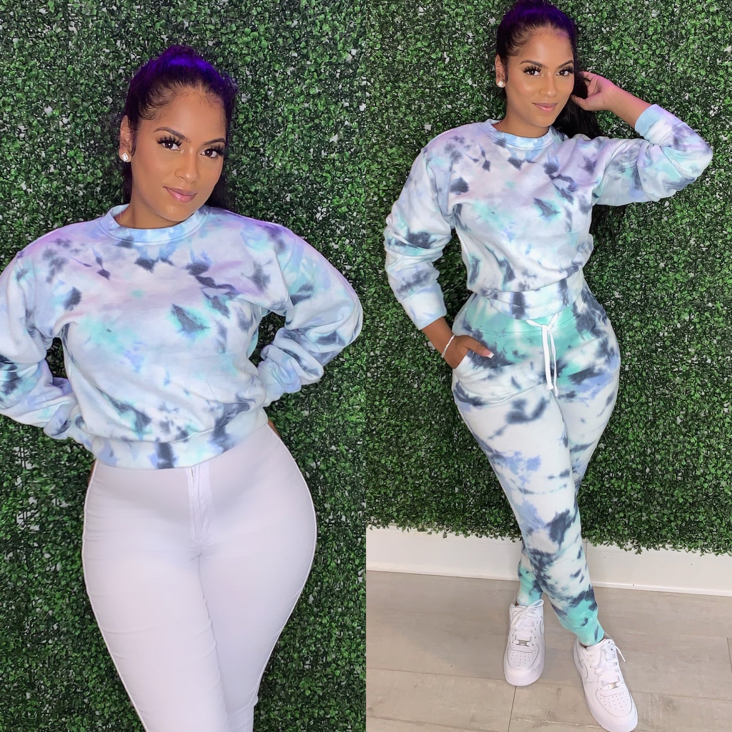 
                  
                    Dip Dye Sweatshirt Blueberry
                  
                