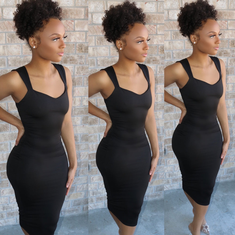 Classic Chic Midi Black