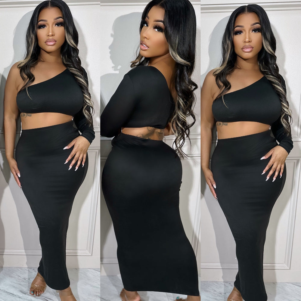 Atlantis Dress Black