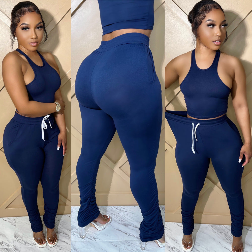 Flo Jogger Set Navy