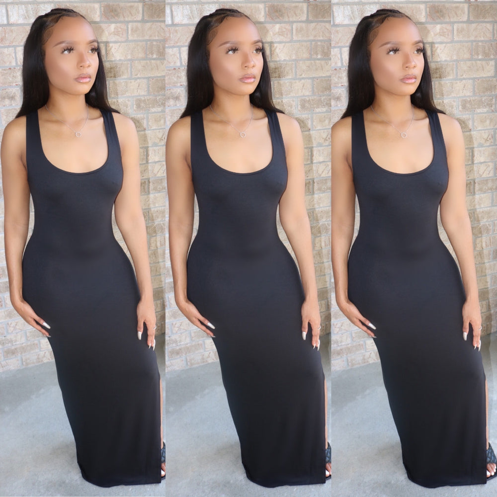 Ebony Maxi Dress Black