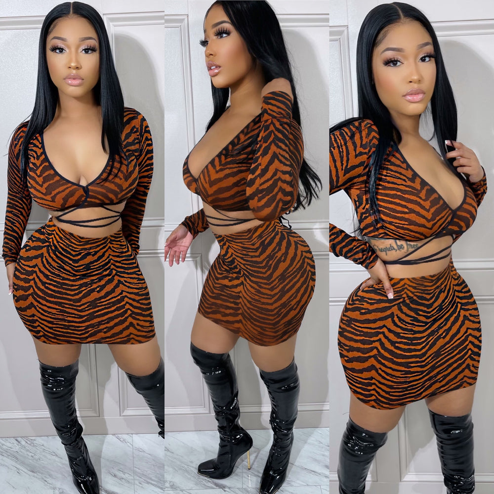 Tiger Wrap Set Rust