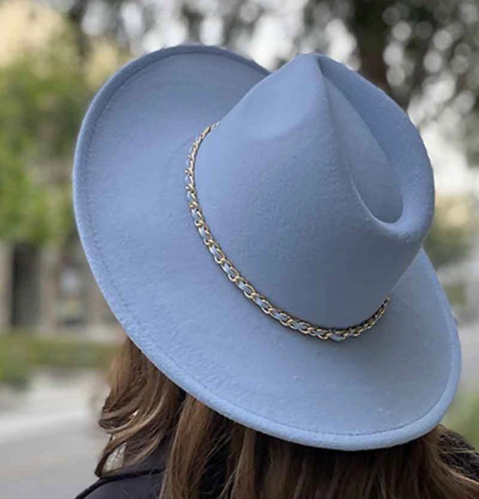
                  
                    Chain Fedora Blue
                  
                
