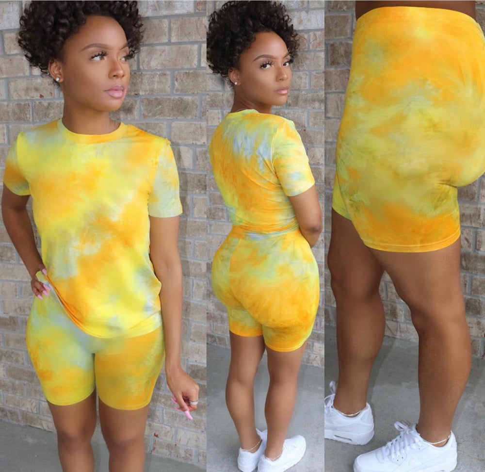 Tie-dye Cycle Set Pineapple