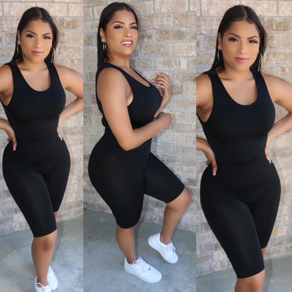 Yoga Tank Set Black