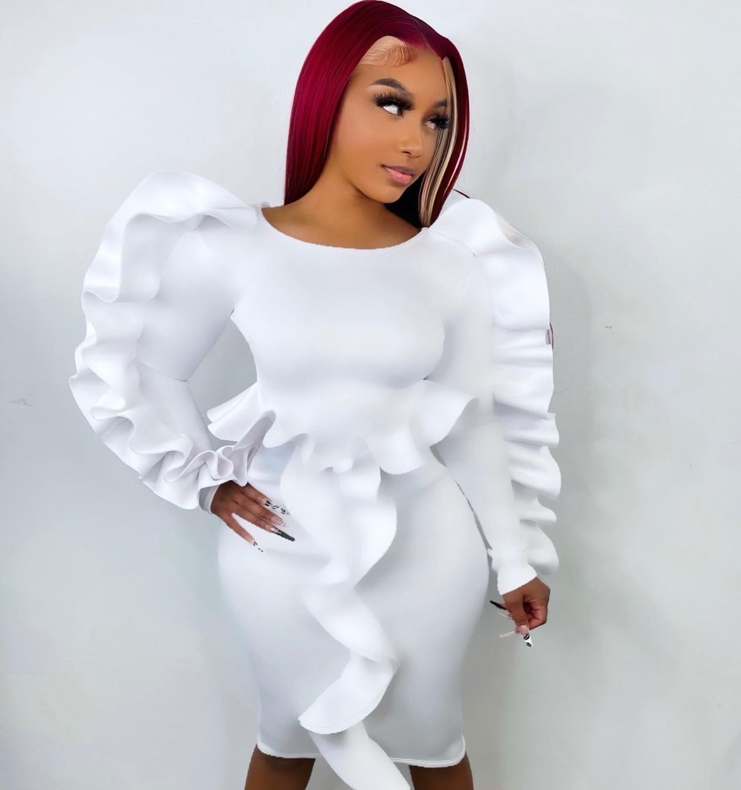 
                  
                    Angelic Dress Ivory
                  
                