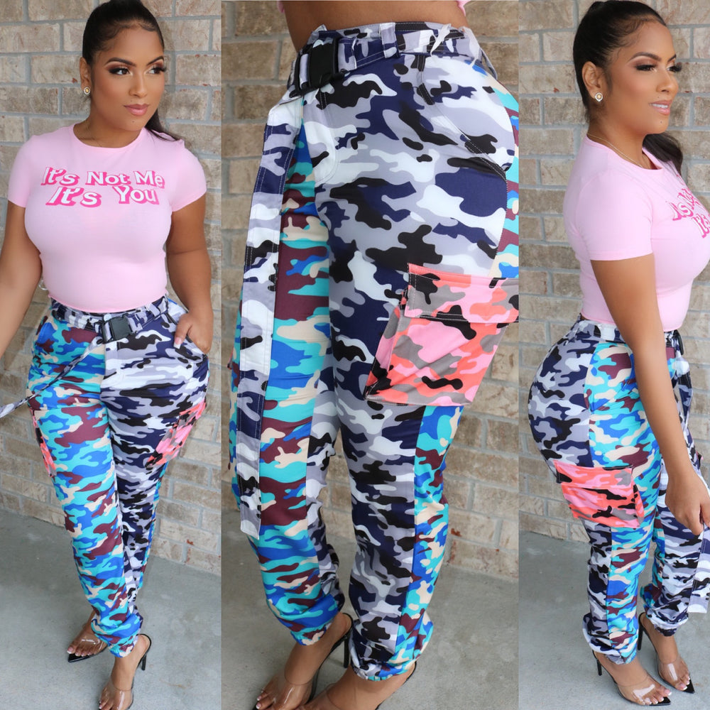 Cotton Candy Camo Jogger