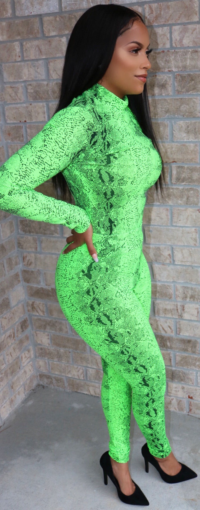 Neon Snakeskin  2-Piece Set