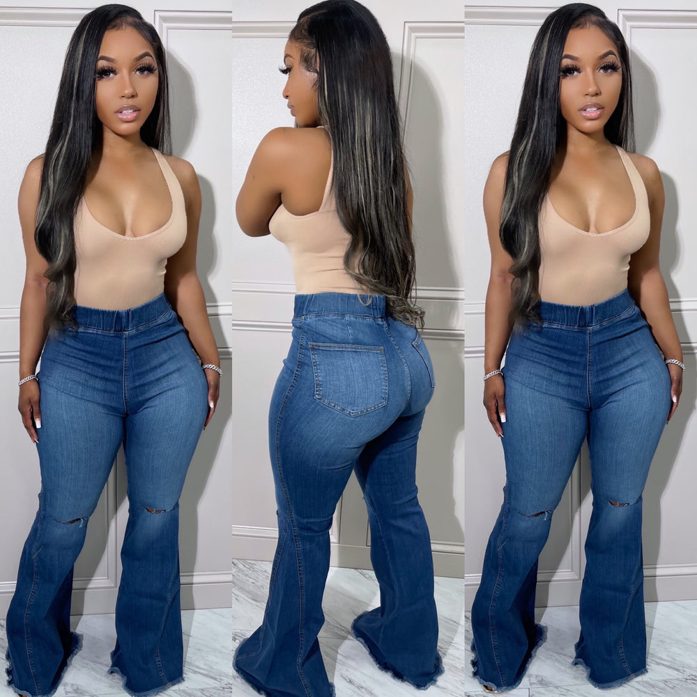 Distressed Dream Jeans