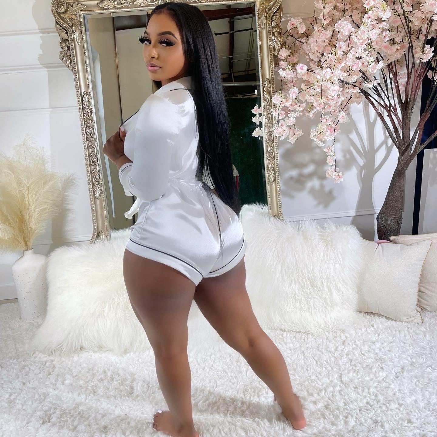 
                  
                    Satin Sleeper White
                  
                