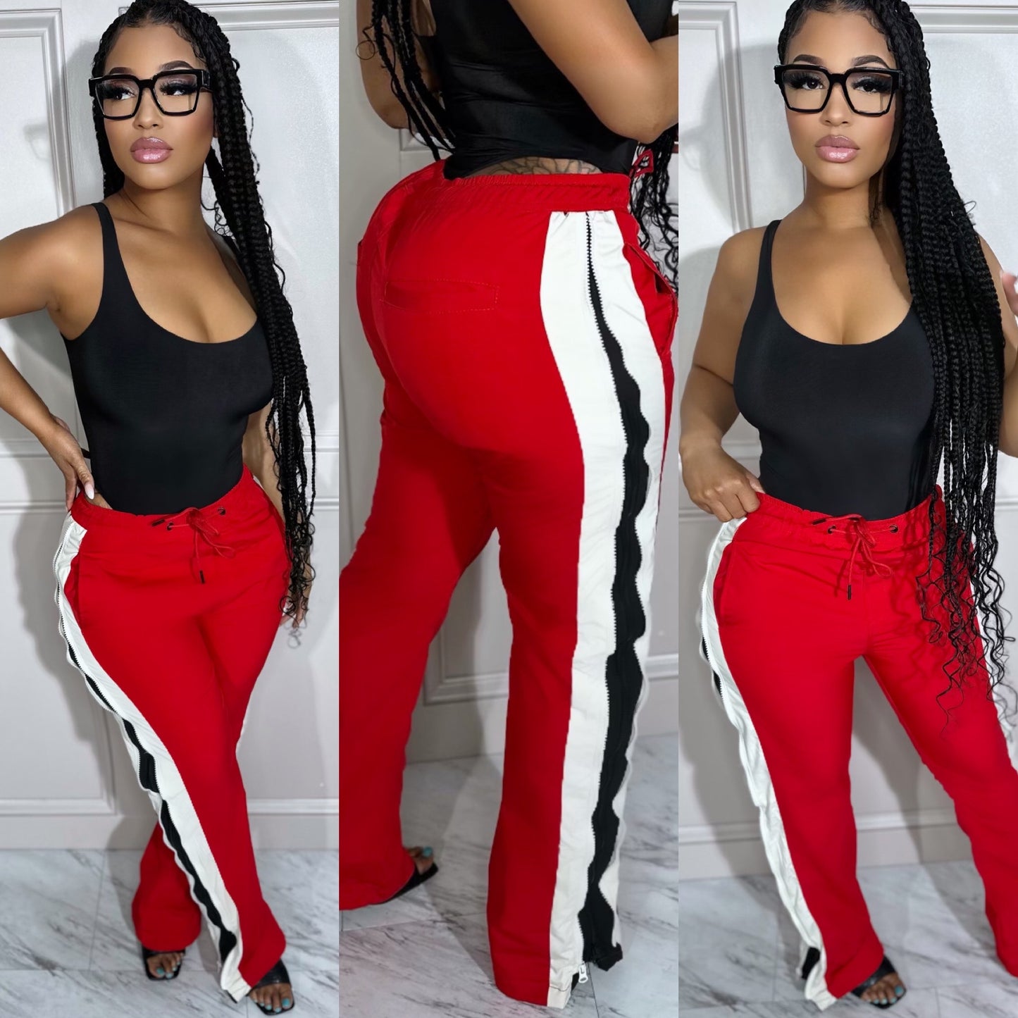 
                  
                    Cali Cargo Pants Red
                  
                