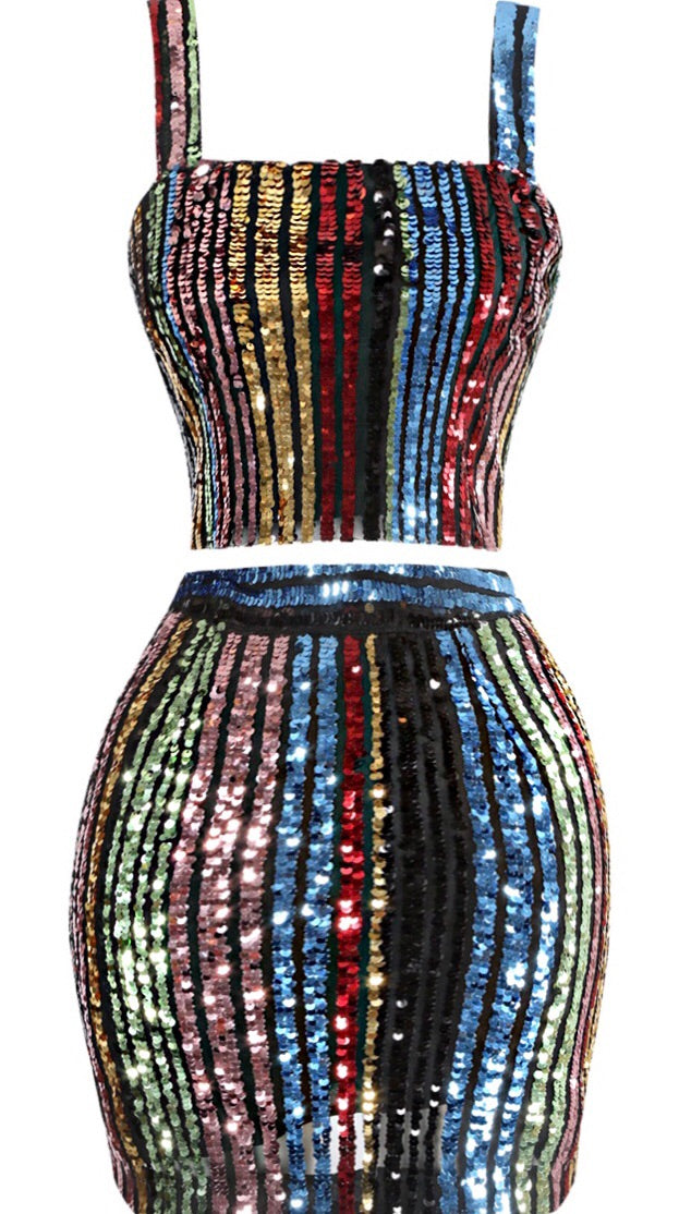 Sasha  Sequin Set