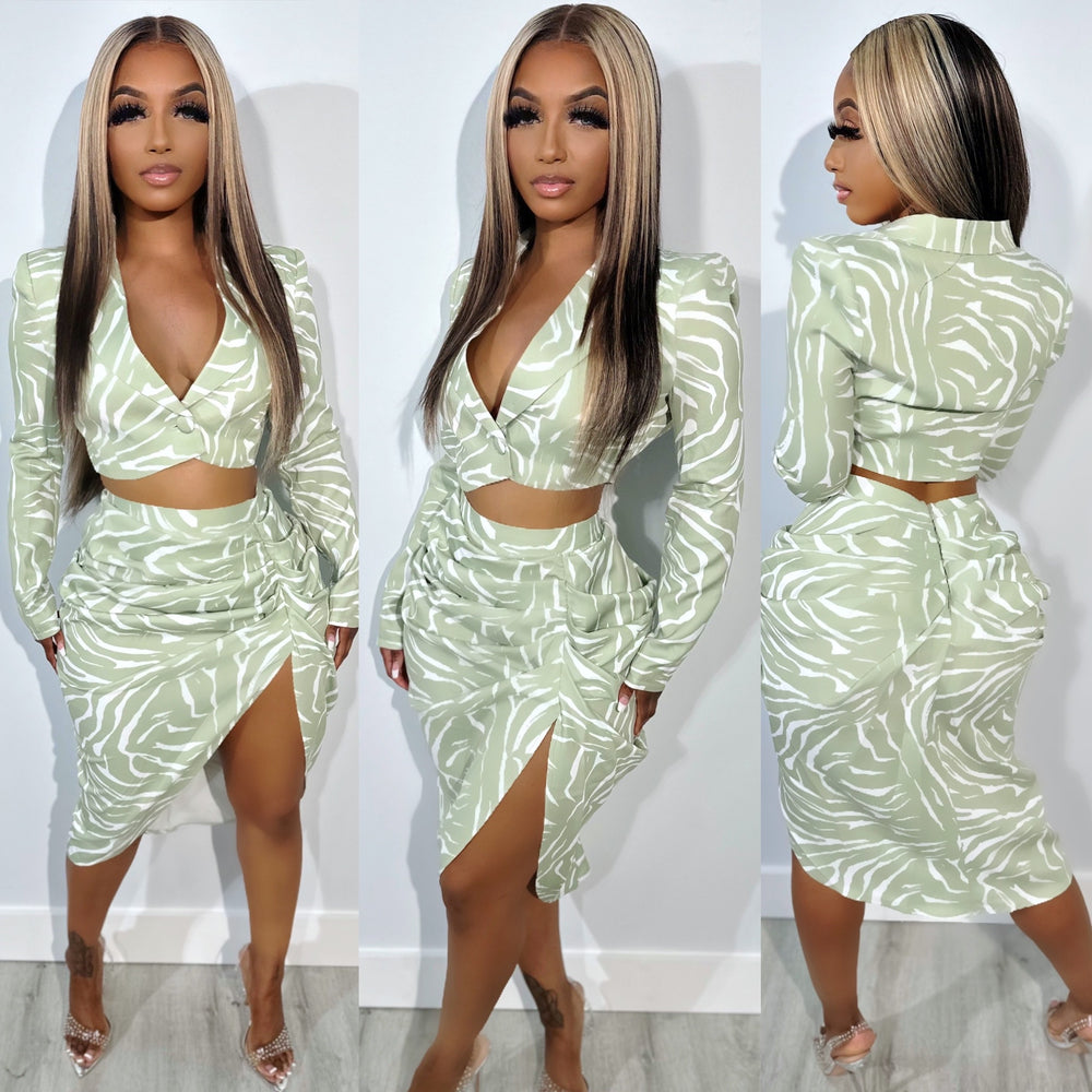 Wildlife Wrap Set Olive