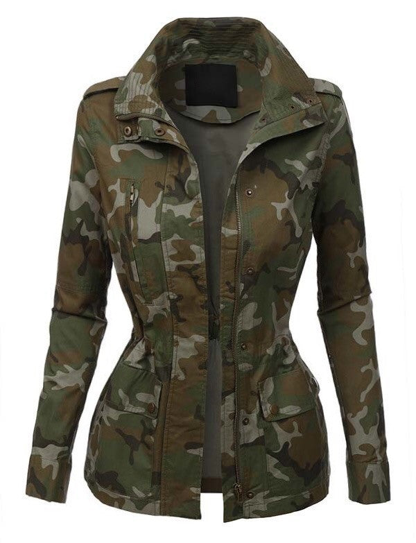 
                  
                    First in Command Cargo Jacket Camo
                  
                