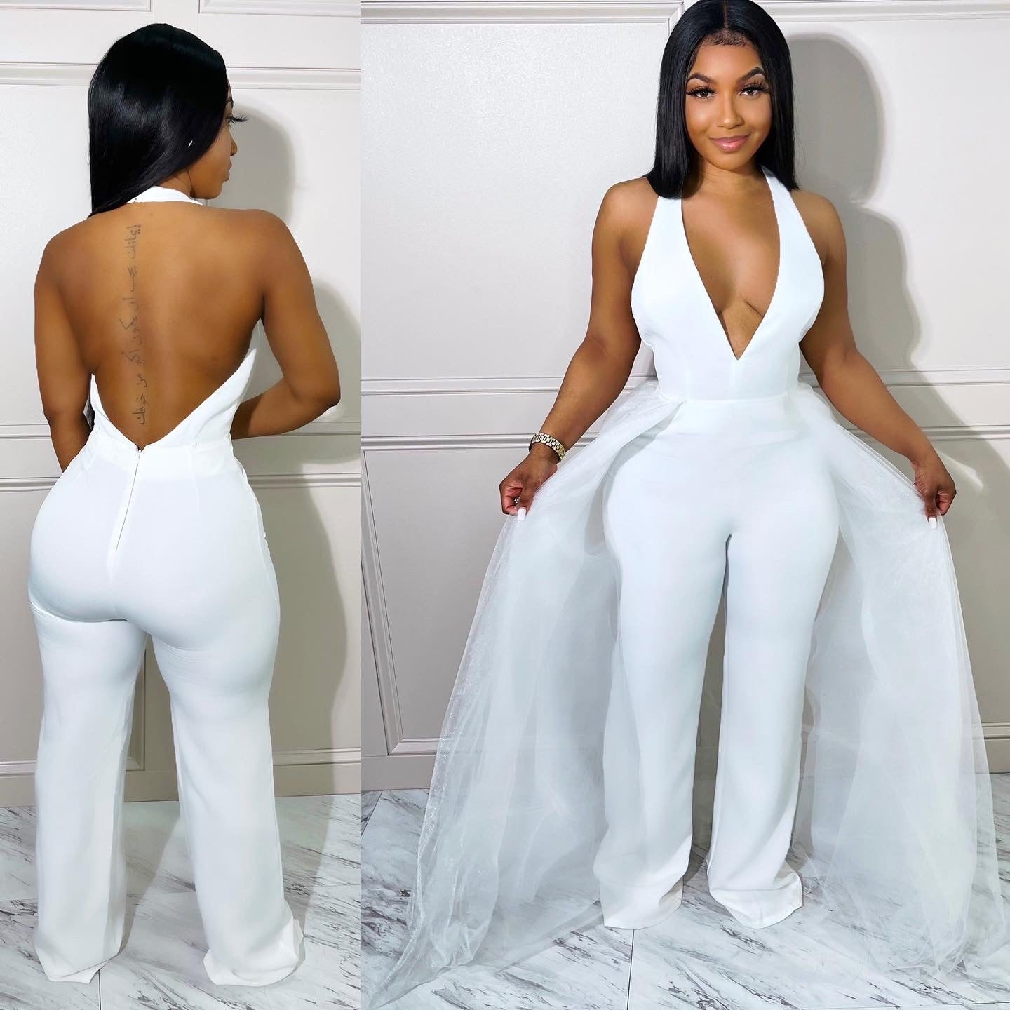 
                  
                    Tiffany’s Tulle Jumpsuit
                  
                