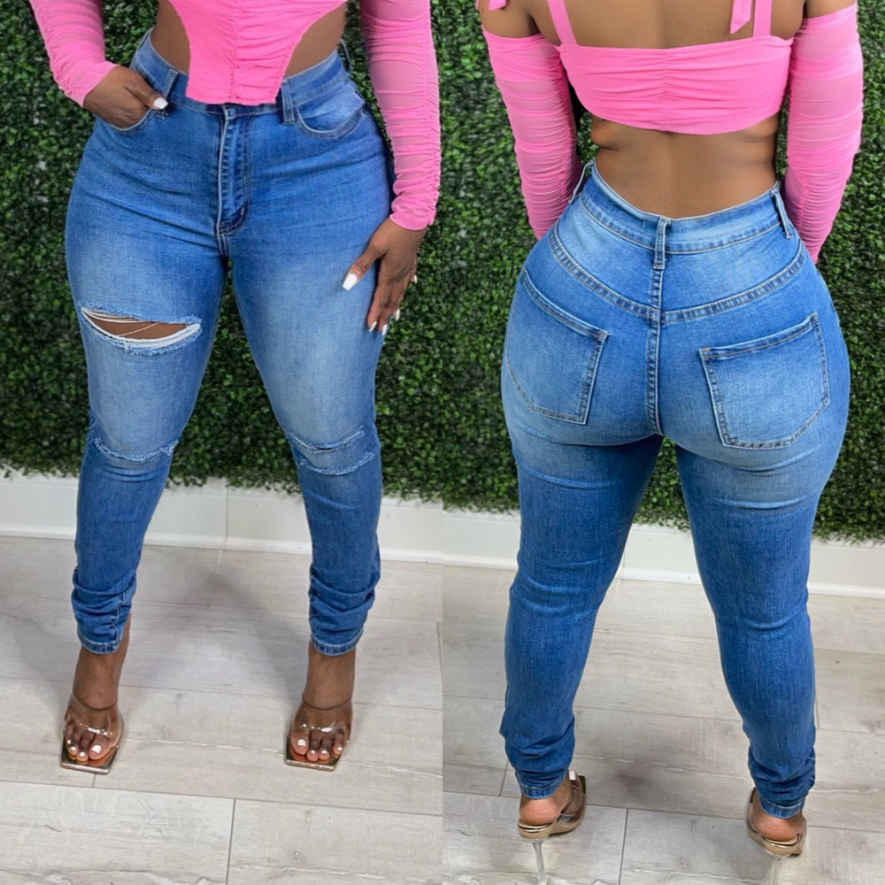 Signature High Waist Denim